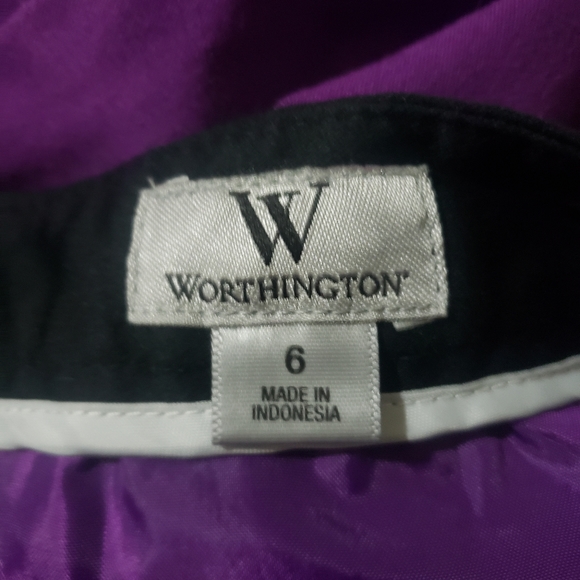 Worthington Pencil Skirt - Sz 6 Rockabilly Goth - Picture 4 of 5